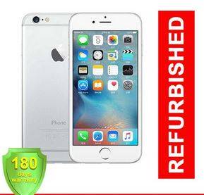 Fairly Used (Refurbished) Apple IPhone 6 16GB-Silver at 41,000 Naira